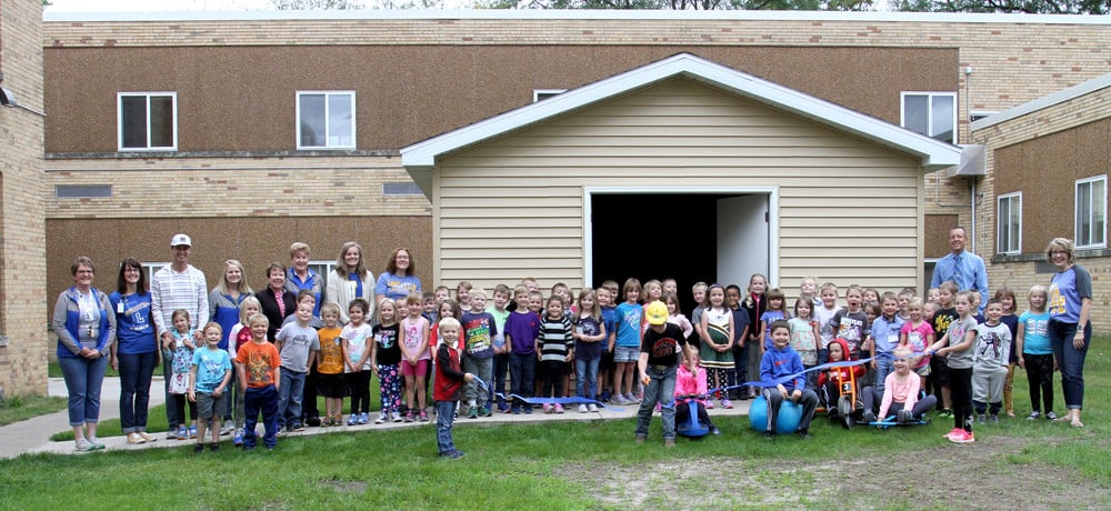 Winskill Elementary playground shed