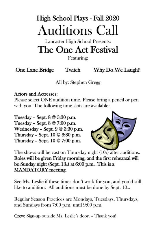 One Act Festival